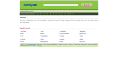 Desktop Screenshot of depinisyon.com